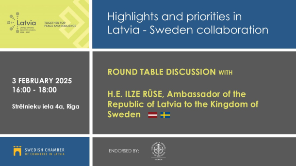 ROUND TABLE DISCUSSION with H.E. Ilze Rūse