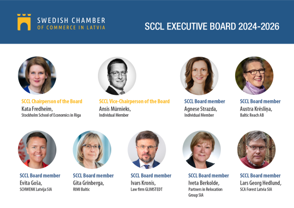 New Board of the SCCL 2024-2026