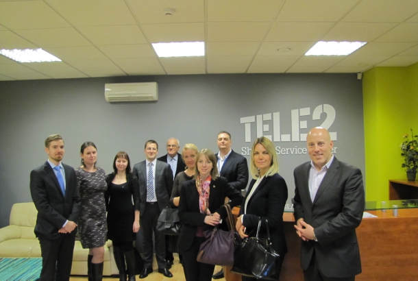 MEMBERS ONLY Company Visit to Tele2 Shared Service Center